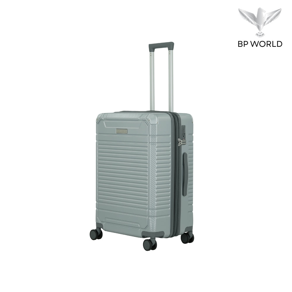 กระเป๋าเดินทาง 25 นิ้ว BP WORLD RIVEN 6016 สีเงิน_0